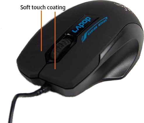 soft-touch-coating mouse